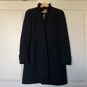J Crew Double Cloth Coat